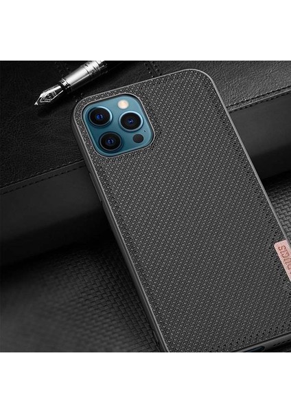 Fino Serisi iPhone 12 Pro Max Kılıf Premium Dokuma Silikon Kılıf indirimleri