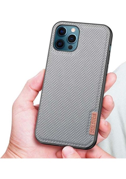 Fino Serisi iPhone 12 Pro Max Kılıf Premium Dokuma Silikon Kılıf modelleri