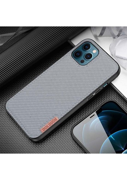 Fino Serisi iPhone 12 Pro Max Kılıf Premium Dokuma Silikon Kılıf fırsatları