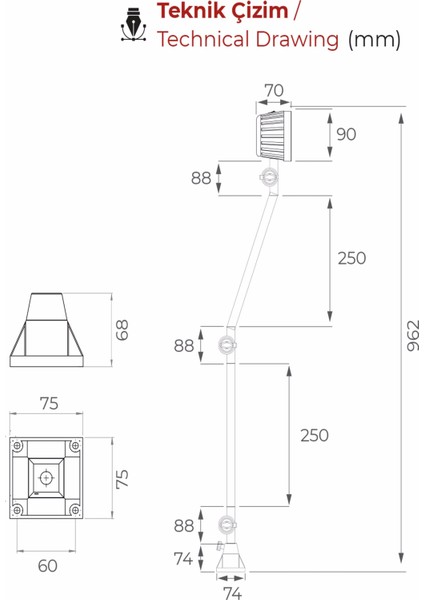 L-35-67 Makine Aydınlatma Lambası