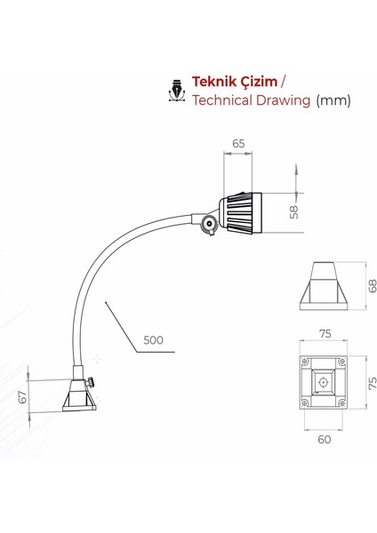 L-41-67 Makine Aydınlatma Lambası