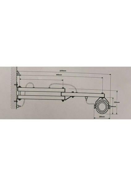 LH-100 Rampa Aydınlatma Lambası
