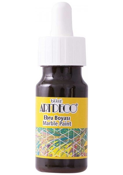 Ebru Boyası 30 ml Açık Kahve 16