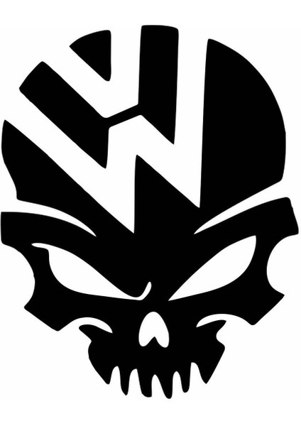 Iskelet Sticker Defter Ajanda Planner Laptop Sticker, 12 cm