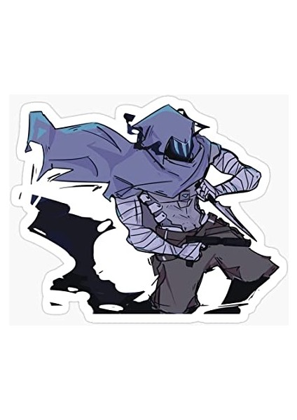 Omen Sticker Defter Ajanda Planner Laptop Sticker, 5 cm