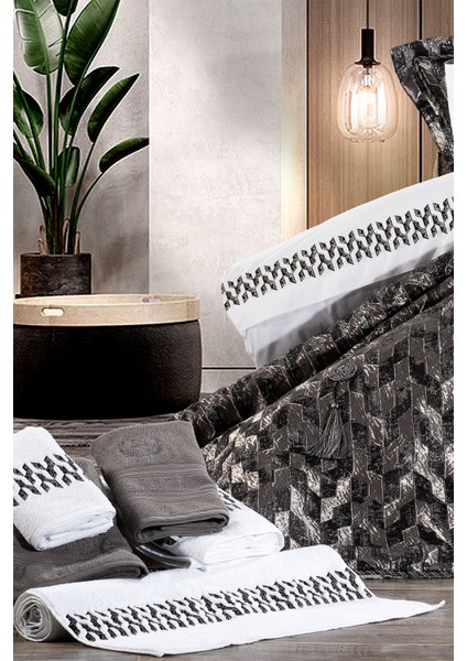 Cassa Gümüş Premium Çeyiz Seti modelleri