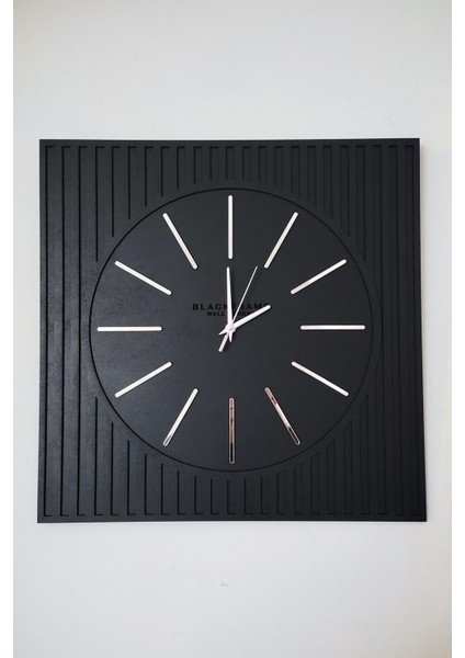 Lines Effects Series Duvar Saati (48 x 48 Cm)