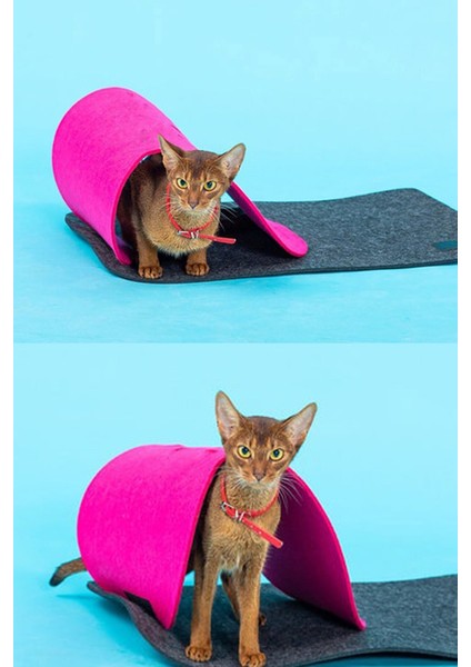 Ovis Kedi Tüneli Evcil Hayvan Oyuncağı Yavru Yetişkin Kedi Oyun Evi Tünel modelleri