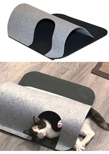 Lizzo Kedi Tüneli Evcil Hayvan Oyuncağı Yavru Yetişkin Kedi Yuvası Yatağı Tünel Evi fiyatları