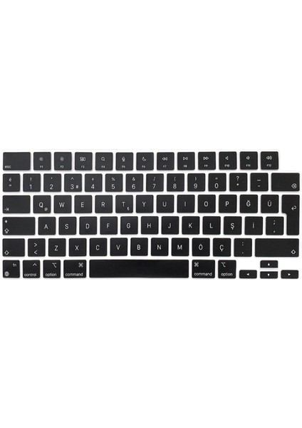 Macbook Pro 2021 A2442 14 Inç M1 Pro / M1 Max Işlemci Silikon Klavye Koruyucu