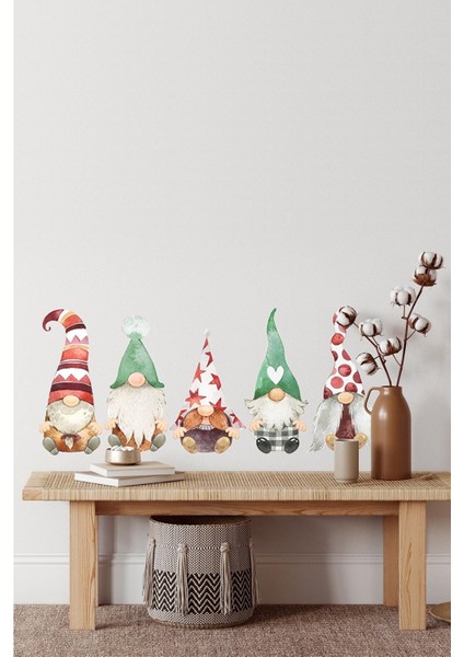 Yeni Yıl Noel Baba Santa Claus Sticker Seti fiyatları