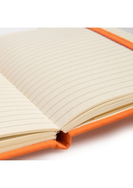 3 Adet Deri A6 Günlük Yazma Defter Elastik Bantlı Kağıt (Yurt Dışından)