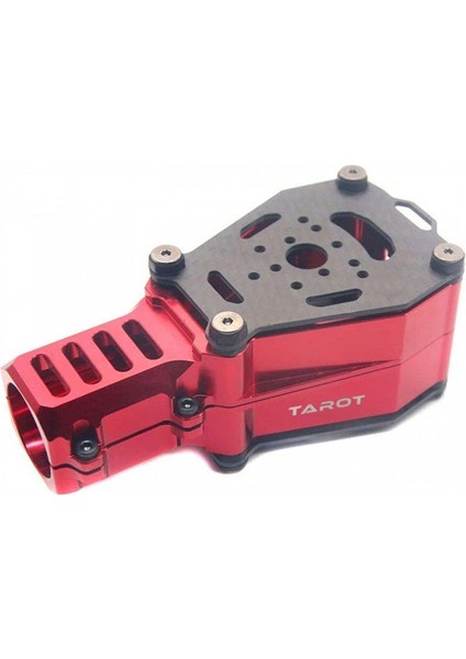 TL68B44 Metal Carbon Dual Motor Mount Kırmızı 16 mm