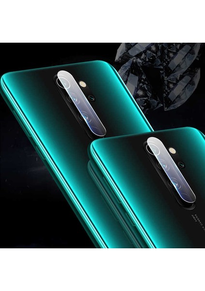 Xiaomi Redmi Note 8 Kamera Lens Koruyucu Cam Filmi Şeffaf modelleri