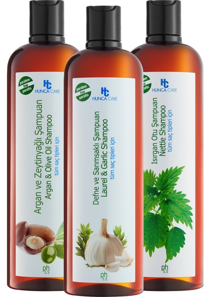 3'lü Şampuan Seti 700ML x 3
