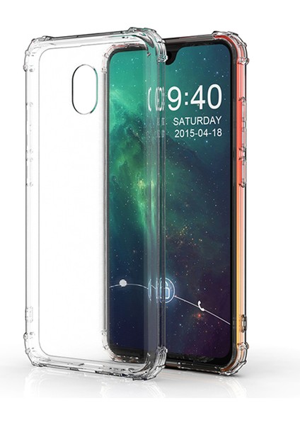 Xiaomi RedMi 8A Crystal Fit Kılıf Crystal Clear