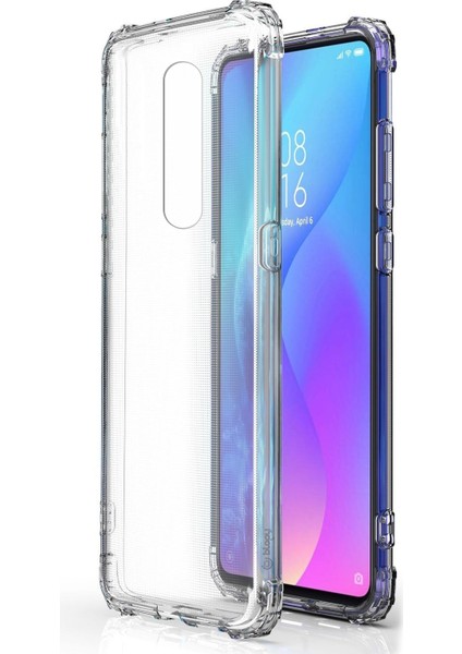 Xiaomi Mi 9T Crystal Fit Kılıf Crystal Clear