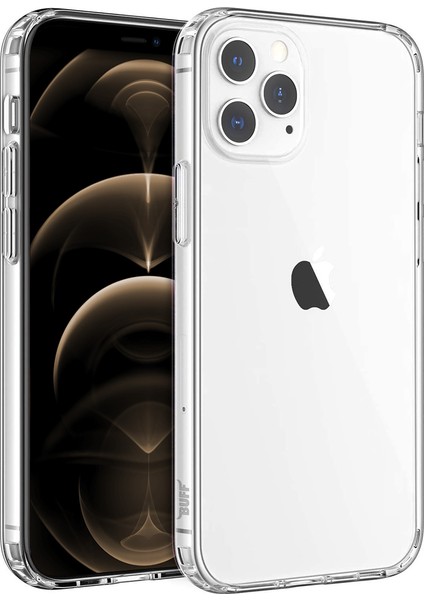 Buff iPhone 12 Pro Max Air Hybrid Kılıf Crystal Clear