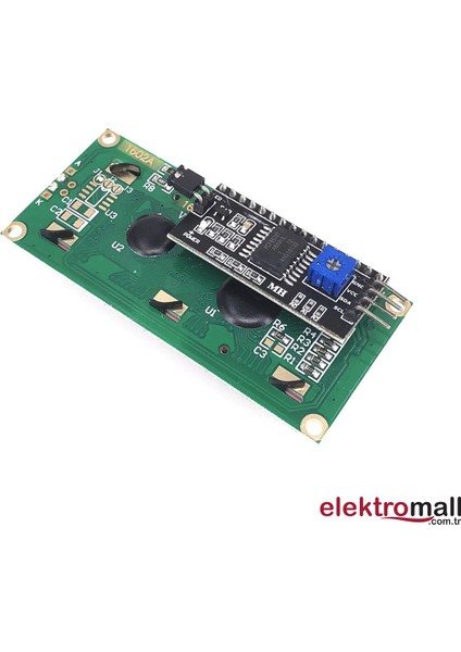 Arduino 1602 LCD + I2C Arayüz Modül Kartı