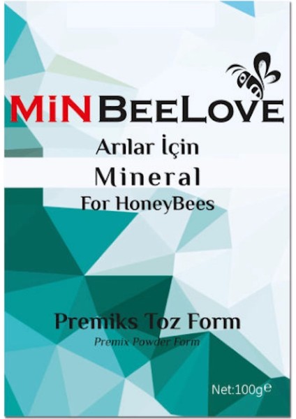 Gür Arıcılık Min Beelove Arılar Için Mineral Tozu