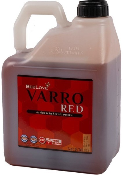 Gür Arıcılık Varro Red Sıvı Premiks - 5 Litre