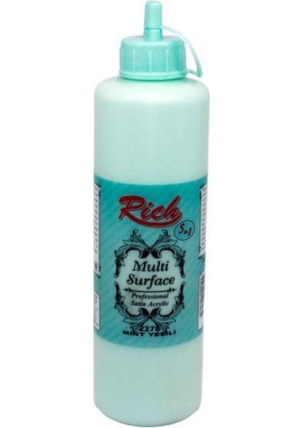 Rich Multi Akrilik Boya 2278 Mint Yeşil 500 cc Akrilik Boya