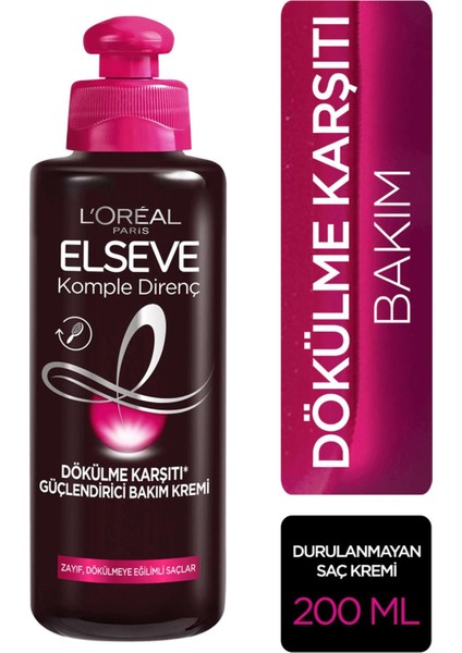 Loreal Paris Elseve Komple Direnç Bakım Kremi 200 ml