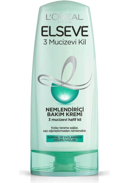 Loreal Paris Elseve Mucizevi Kil Saç Kremi 360 ml