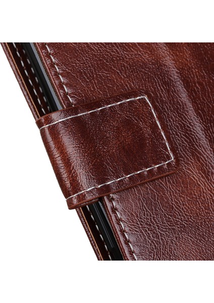 Htc Desire 21 Pro 5g Retro Çılgın At Doku Kılıfı Kahverengi modelleri