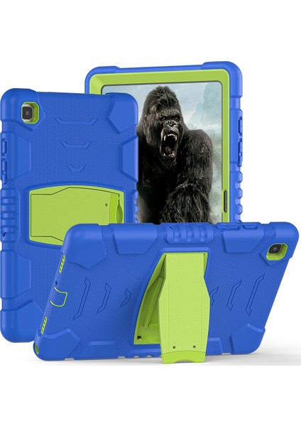 Samsung Galaxy Tab A7 T500 Pc + Silikon Kılıf Mavi + Kireç(Yurt Dışından)