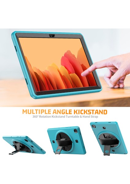 Samsung Galaxy Tab A7 10.4 T500 / T505 Için Tablet Kılıfı Açık Mavi fırsatları