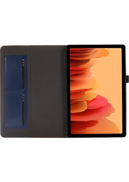 Samsung Galaxy Tab A7 (2020) Deri Kılıf Köyü Mavi fırsatları