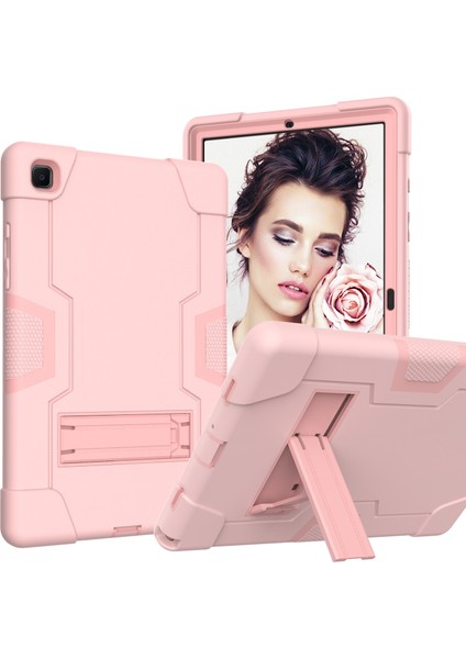 Samsung Galaxy Tab A7 10.4 (2020) T500 Pc Kılıfı Altın Gül