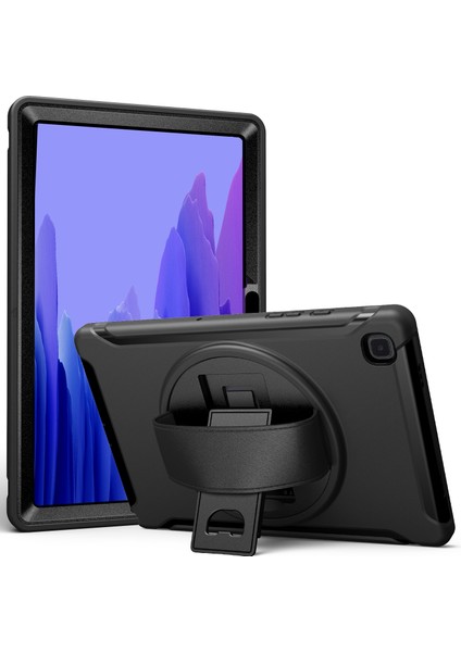 Samsung Galaxy Tab A7 10.4 (2020) Dönen Tutucu Kılıf Siyah