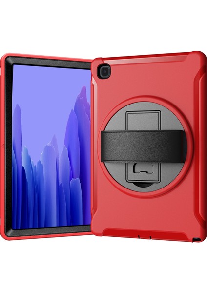 Samsung Galaxy Tab A7 10.4 (2020) Dönen Tutucu Kılıf Kırmızı fiyatları