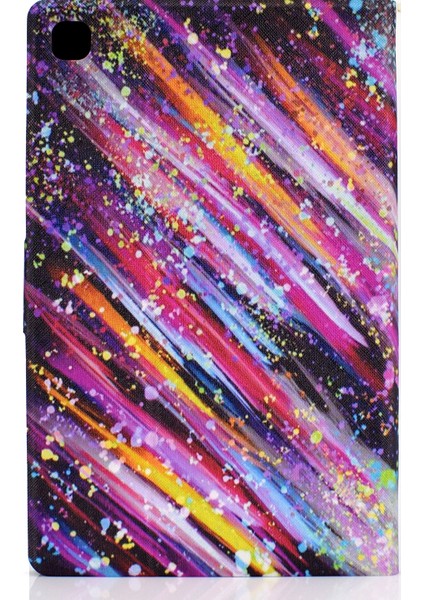Samsung Galaxy Tab A7 (2020) T500 Renkli Çizim Kılıfı Meteor