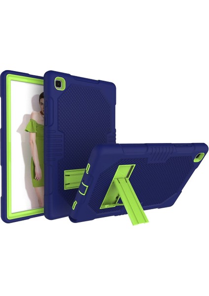 Samsung Galaxy Tab A7 10.4 (2020) T500 / T505 Kılıfı Lacivert Sarı Yeşil
