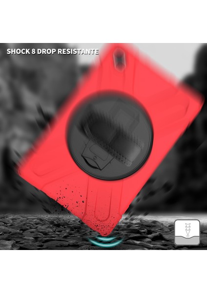 Samsung Galaxy Tab A7 (2020) T500 / T505 Koruyucu Kılıf Kırmızı fırsatları