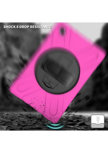 Samsung Galaxy Tab A7 (2020) T500 / T505 Koruyucu Kılıf Kırmızı Gül fırsatları