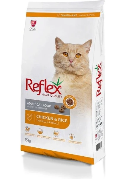 Adult Cat Chicken Tavuklu Yetişkin Kedi Maması 15  Kg