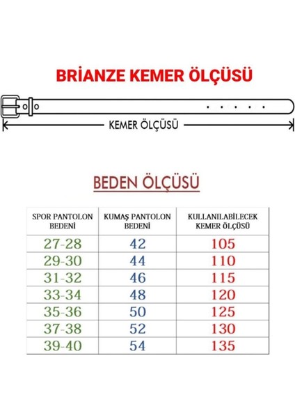 Taba Renk Klasik Kemer modelleri