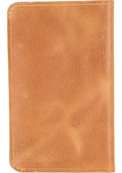 Leony 6.1 Inch Uyumlu Deri Kartlıklı Kılıf PH03 Ro2 Taba fırsatları