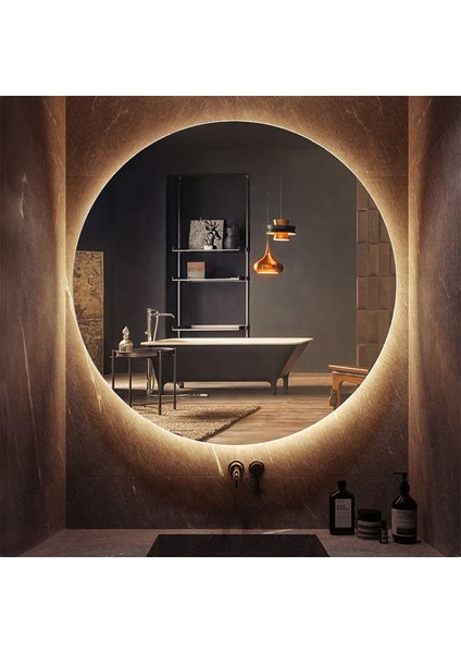Günışığı Ledli Banyo Aynası 60 cm