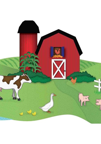 Çiftlik Hayatı Duvar Sticker modelleri