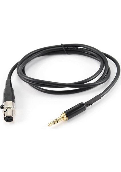 Akg Kulaklık Kablosu 3 Metre 3 Pin Mini Xlr-3.5 mm Stereo