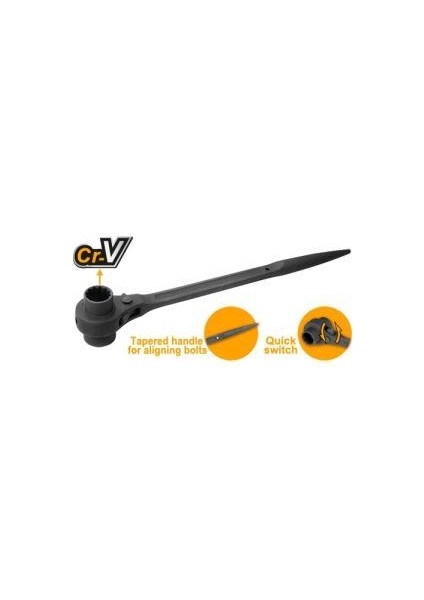 Endüstriyel Çift Taraflı Lokma Anahtarı 19X24MM