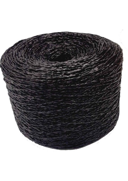 Angel Çanta Akssesuar Özel Sarım Simli Kağıt Ip Siyah No:26