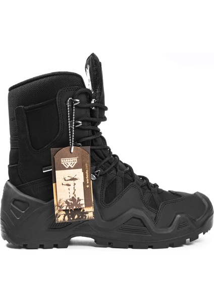 Warboots BLK-1047 Nubuk Deri Waterproof Arazi ve Askeri Bot