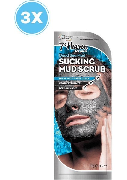 Men Dead Sea Rescue Mud Masque 25G X3 Adet