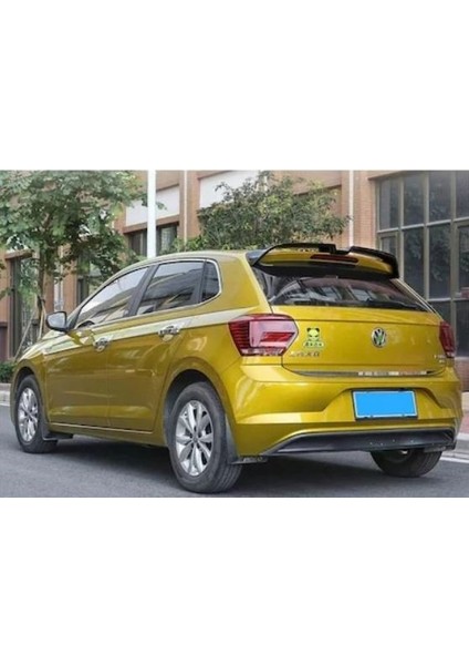 Vw polo mk6 bagaj üstü spoiler oettinger pianoblack boyalı 2019+